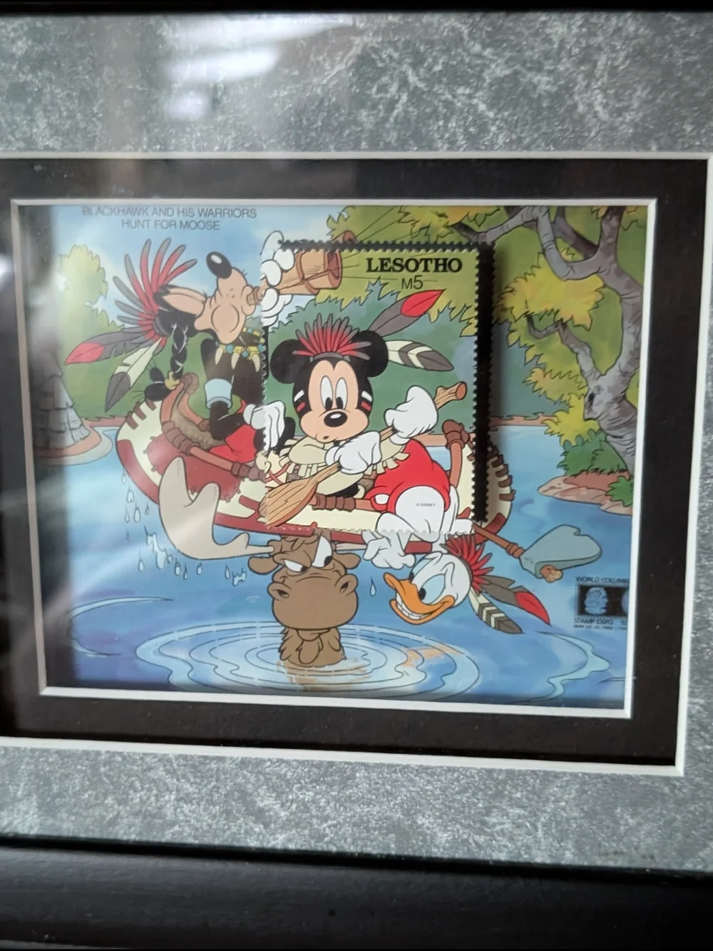 Disney print featuring
